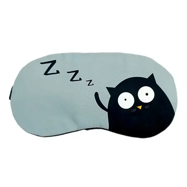 Slaapmasker Poes - Grijs