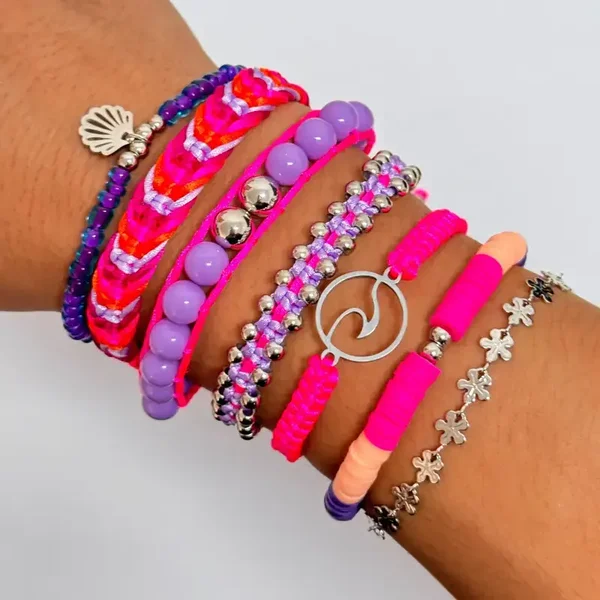 Armbanden set - Bohemian (7-delig)