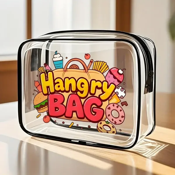 Transparante Opbergtas - Hangry Bag