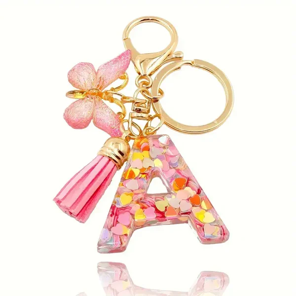 Bag Charm / Sleutelhanger - Vlinder - A