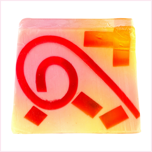 Hawaiian Flower Sliced Soap