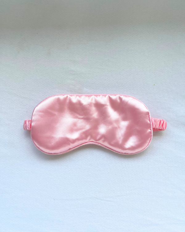 Zijden slaapmasker - Roze