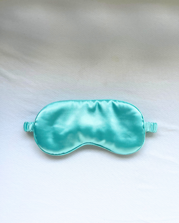 Zijden slaapmasker - Groen