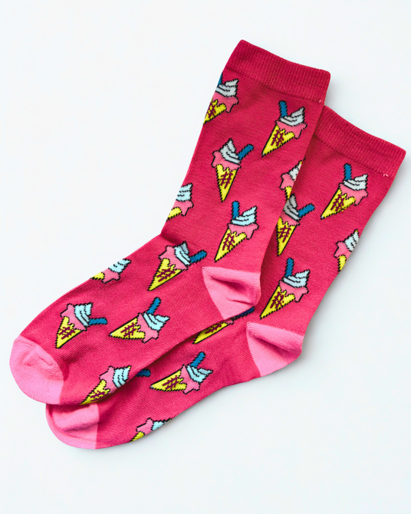 Sokken Candy - Donkerroze