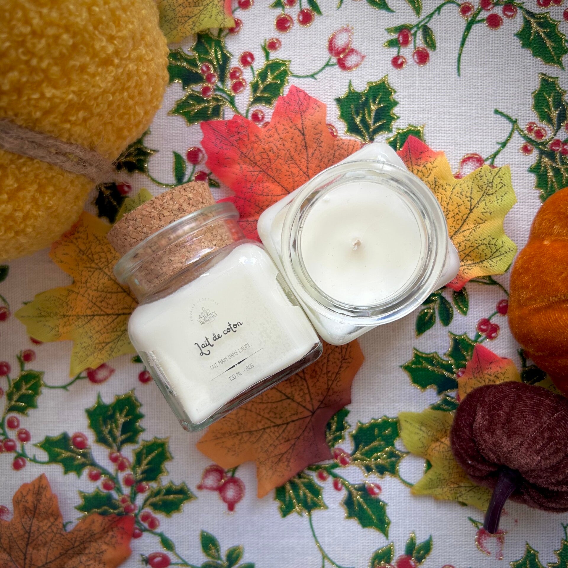 Bougie | Lait de coton