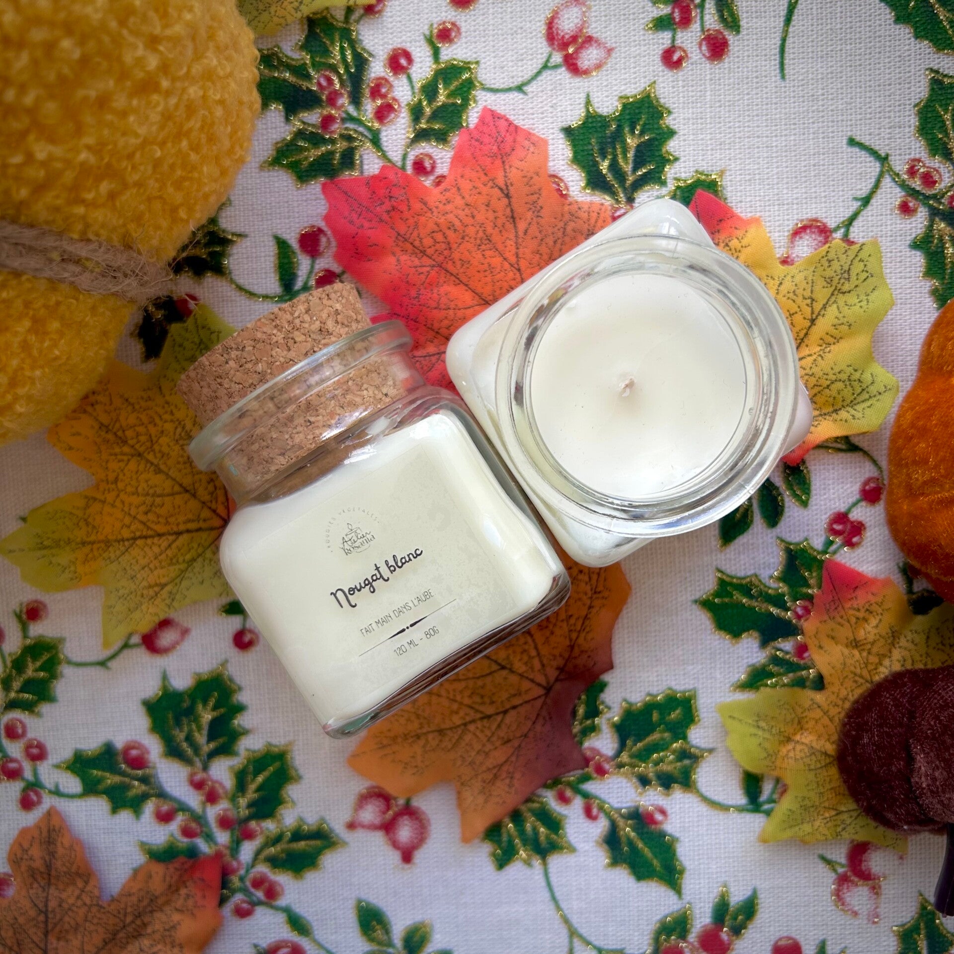 Bougie | Nougat blanc