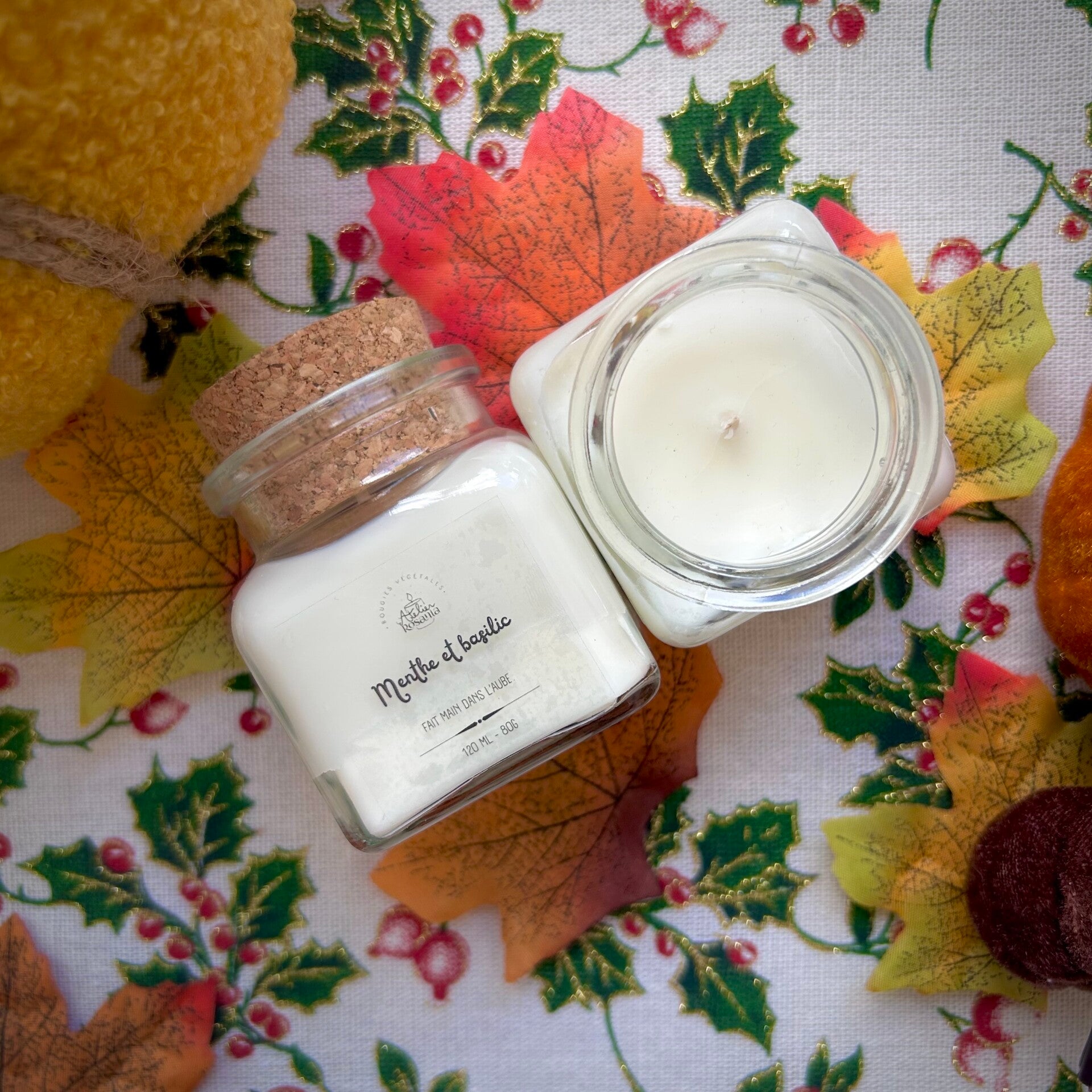 Bougie | Menthe et basilic
