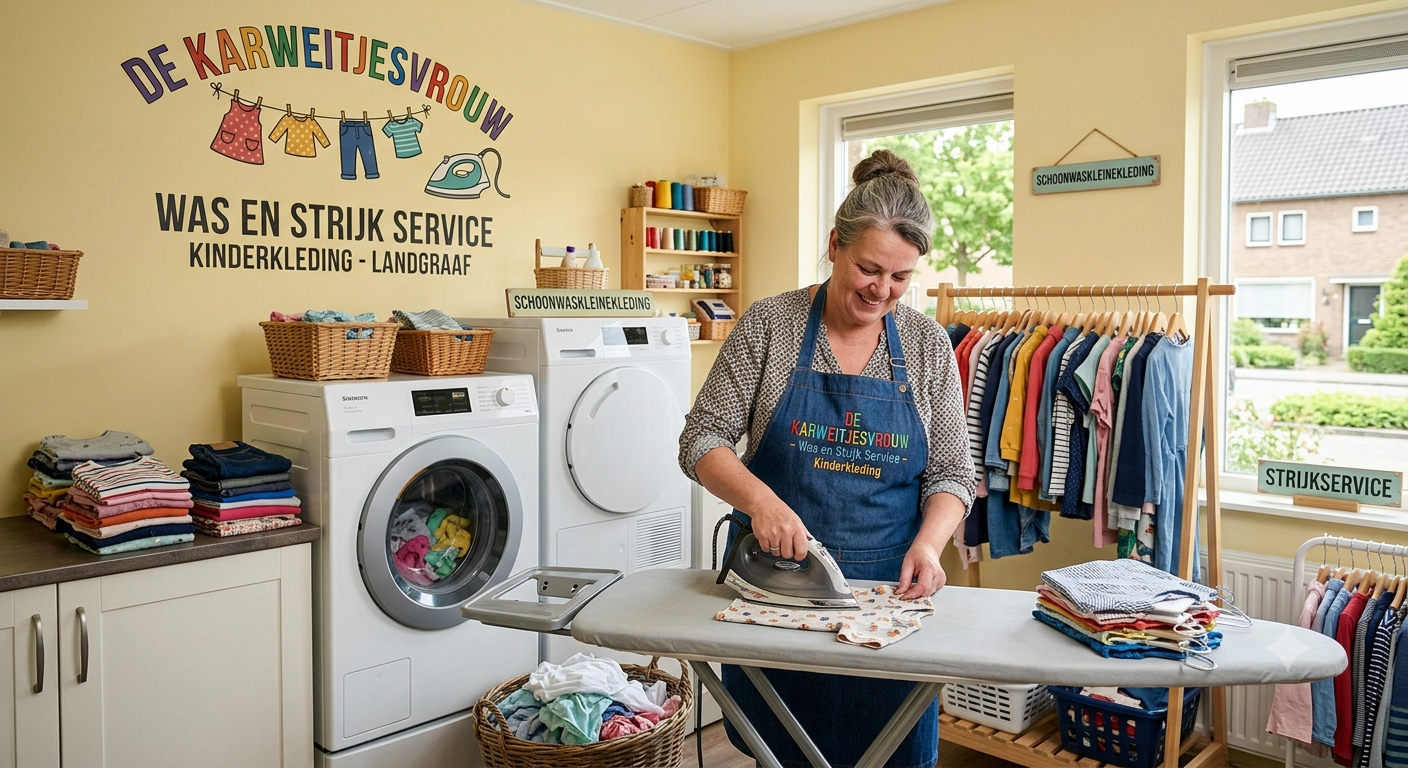 Strijkservice t/m maat 98 per stuk