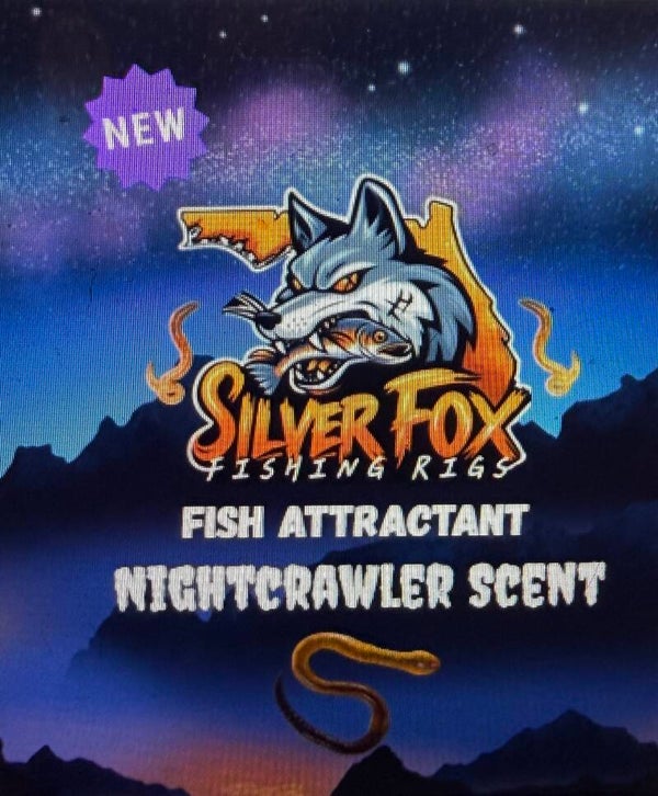 (All New) Nightcrawler Fish Attractant (2oz) spray bottle