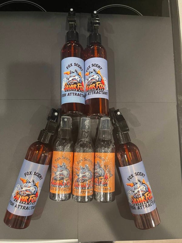 Silver Fox Fish Stank , Original & Crawfish scent Fish Attractant