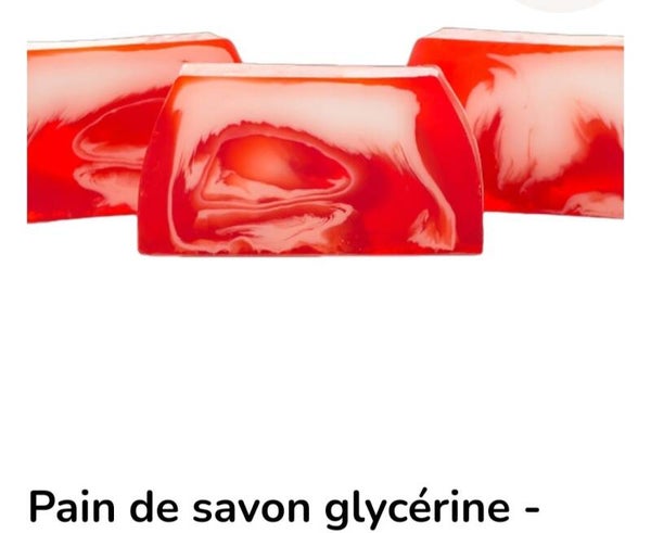 Tranche de savon pain d'épice