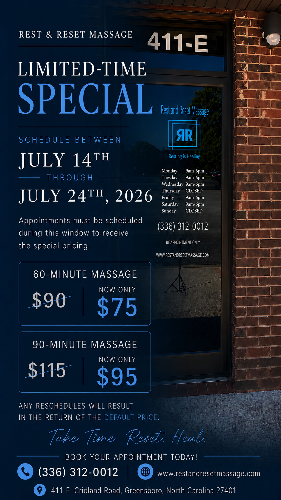 Flyers, specials, discounts, 