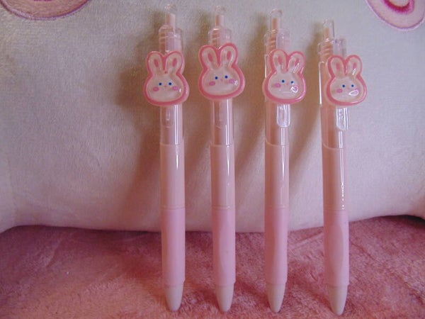Stylos Gel Lapin rose