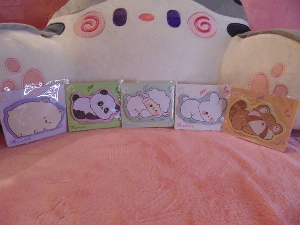 Bloc-notes Adhésifs formes Animaux (post-it)