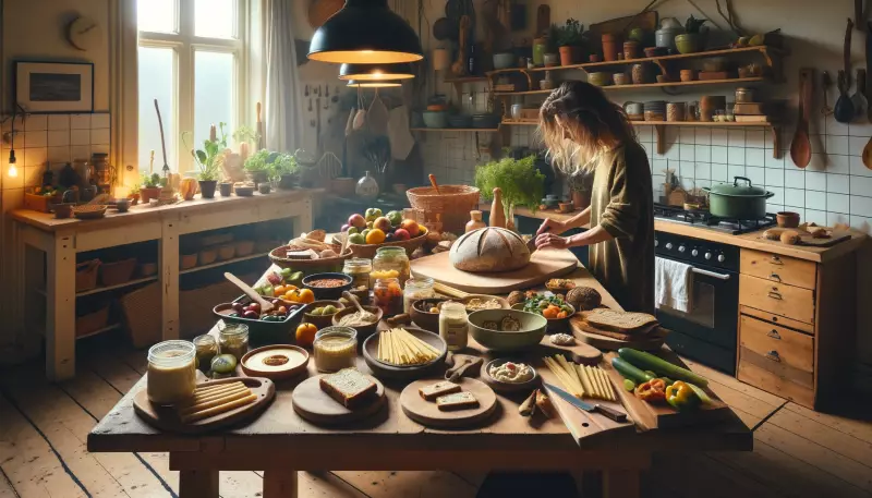 Vegan brood bereiden