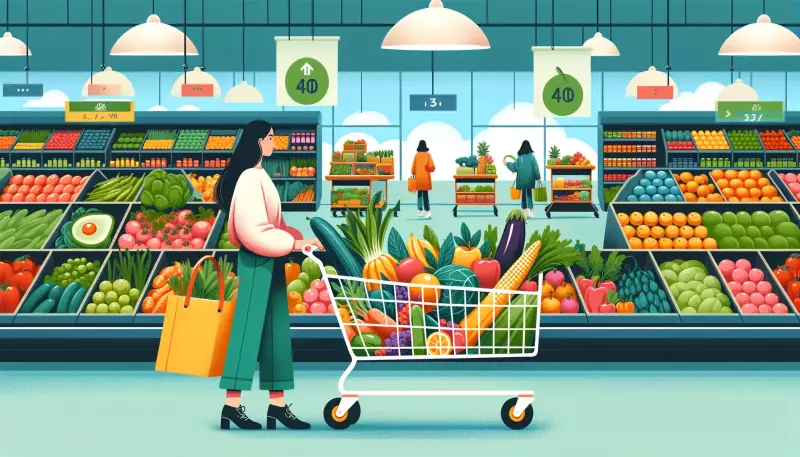 vegan boodschappen doen