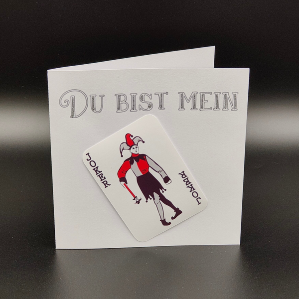 Diverse Karten - Du bist mein Joker
