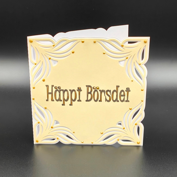 Geburtstagskarten - Häppi Börsdei