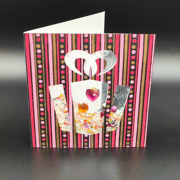 nicht geladen - Shaker Karten - Geburtstagsgeschenk shake it