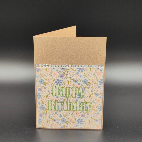 Geburtstagskarten - Ein buntes Happy Birthday