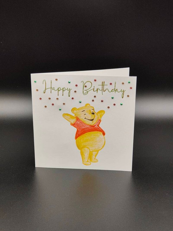 Geburtstagskarte - Winnie the Pooh
