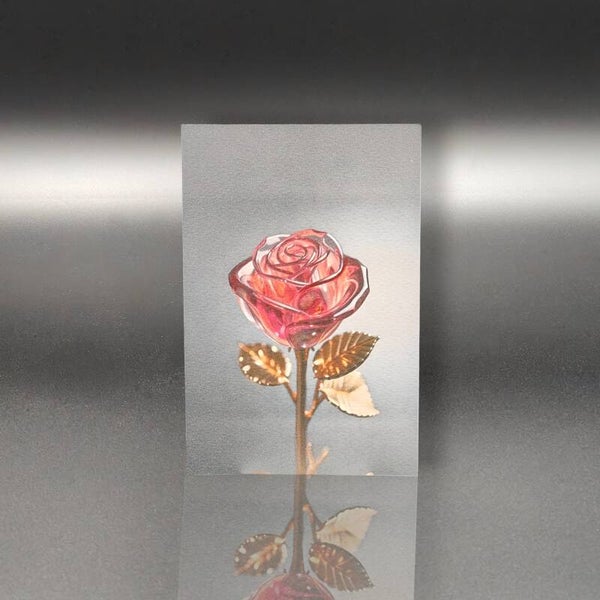 Postkarte - zeitlose Rose