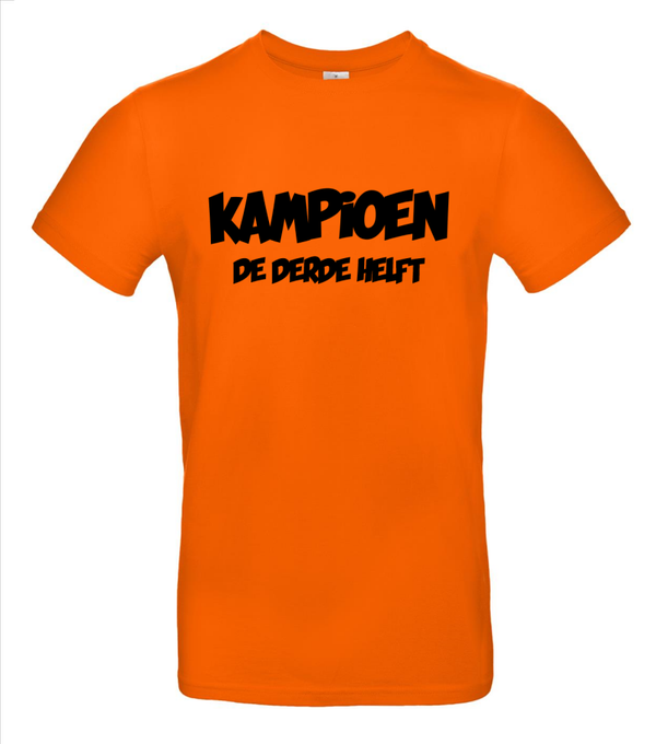 Kampioen de derde helft T-shirt