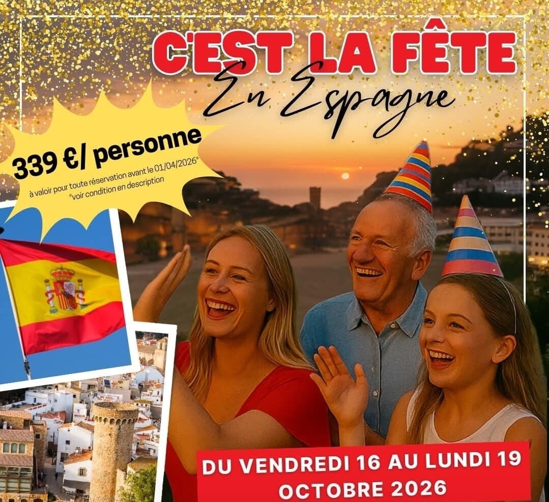 C'est la fête en Espagne - Costa Brava💃