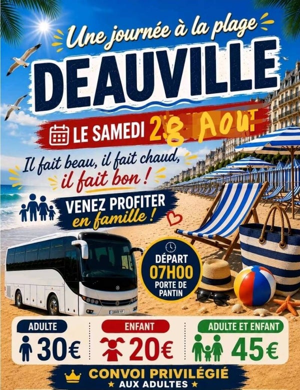Plage de Deauville