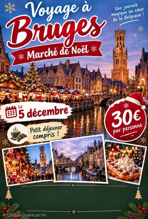 Marché de Noël de Bruges