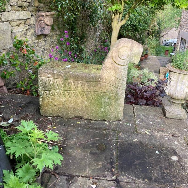 CARVED STONE RAM