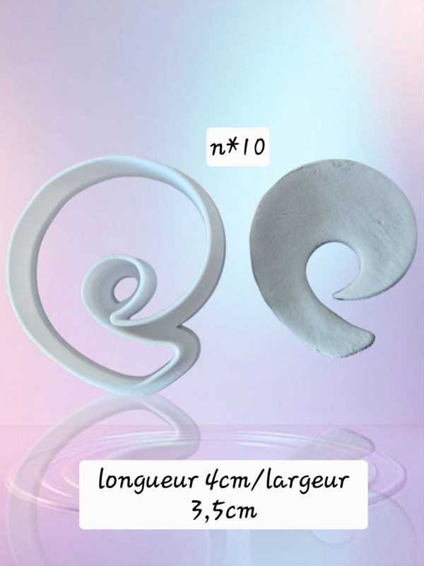 Emporte pièce , cutter clay
