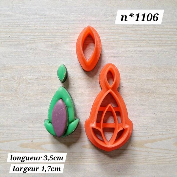 Emporte pièce , cutter clay
