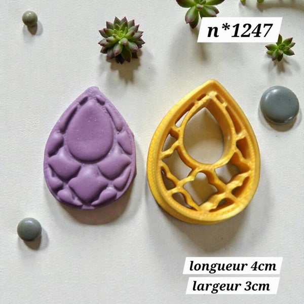 Emporte pièce , cutter clay