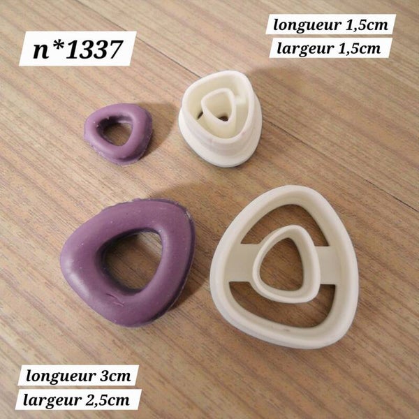 Emporte pièce , cutter clay