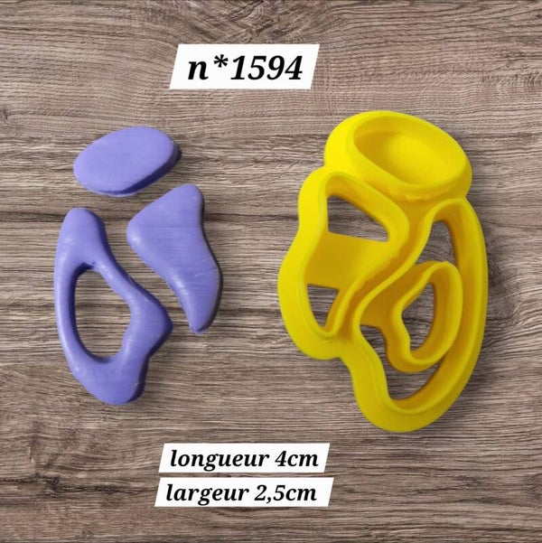 Emporte pièce , cutter clay