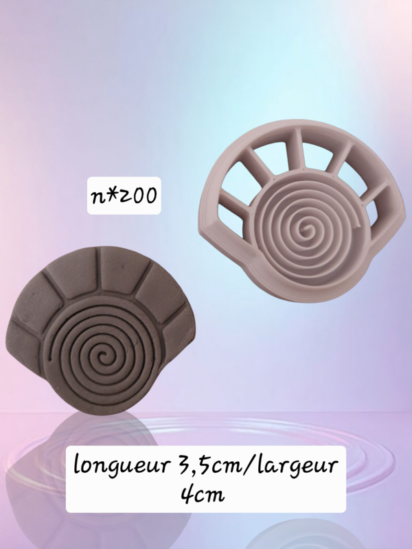 Emporte pièce , cutter clay