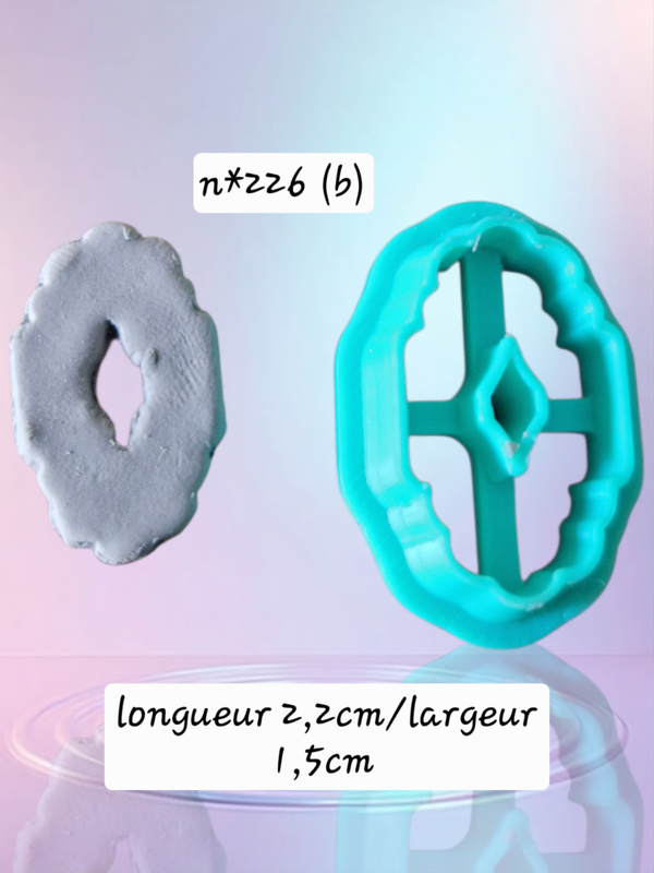 Emporte pièce , cutter clay