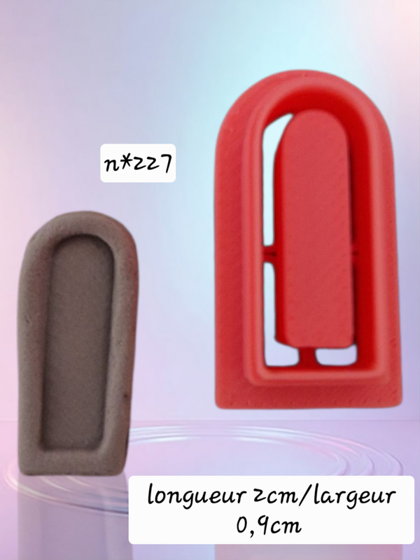 Emporte pièce , cutter clay