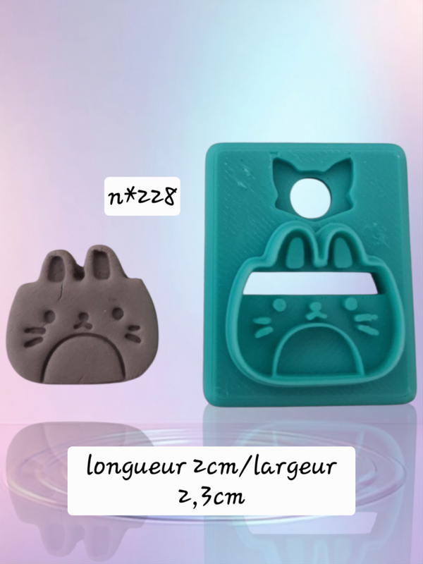 Emporte pièce , cutter clay