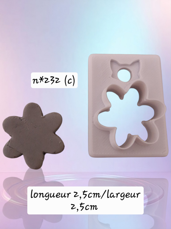Emporte pièce , cutter clay