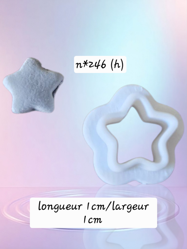 Emporte pièce , cutter clay