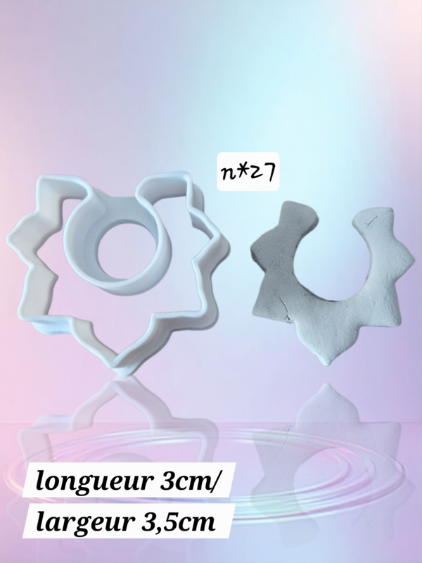 Emporte pièce , cutter clay