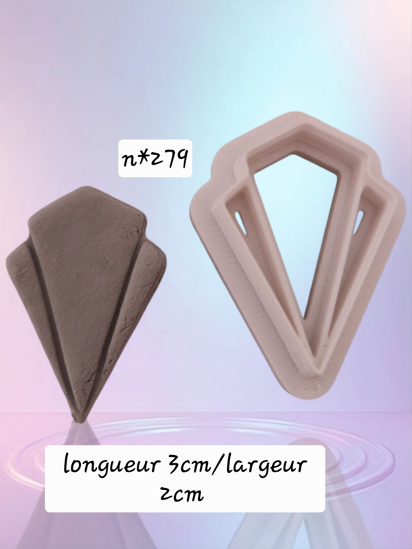 Emporte pièce , cutter clay