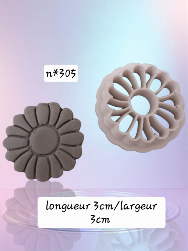 Emporte pièce , cutter clay