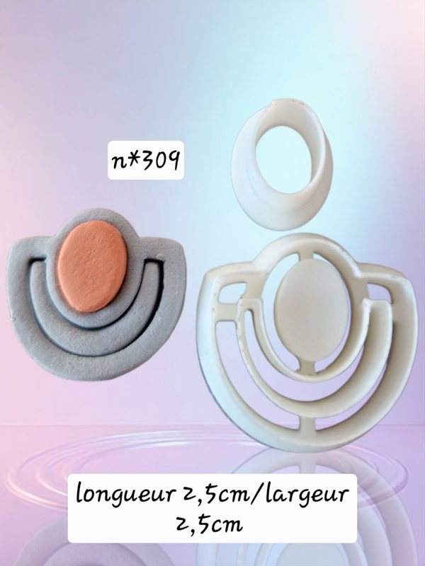 Emporte pièce , cutter clay