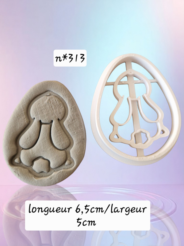 Emporte pièce , cutter clay