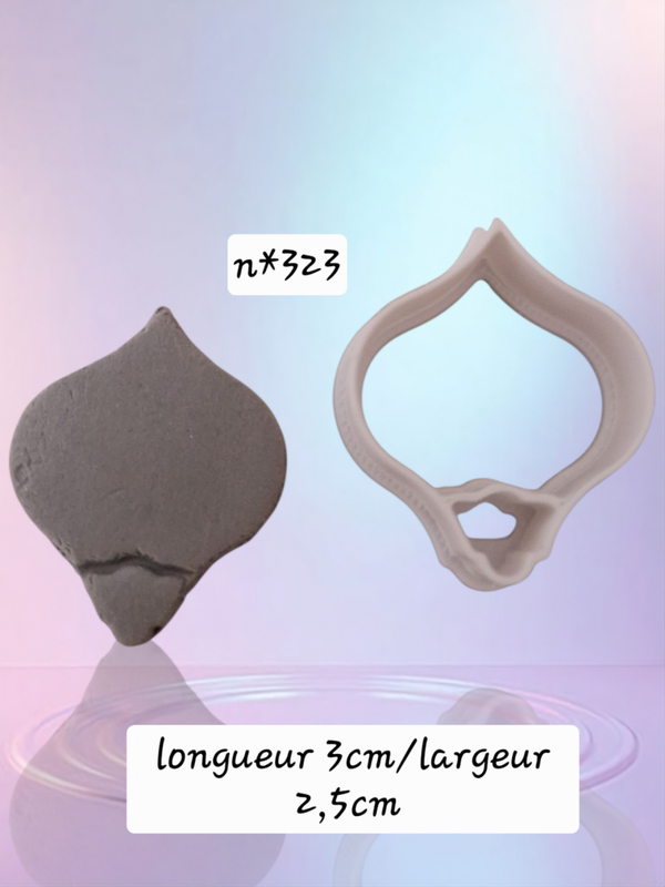 Emporte pièce , cutter clay