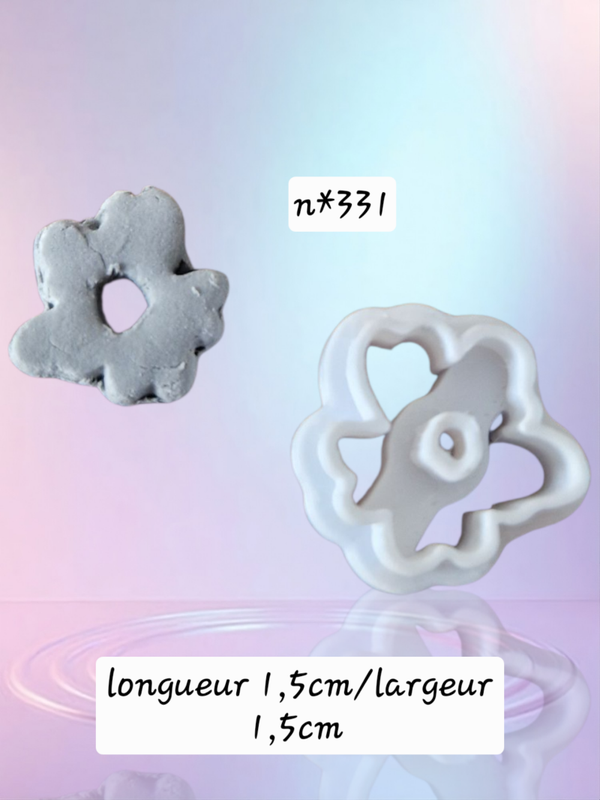 Emporte pièce , cutter clay
