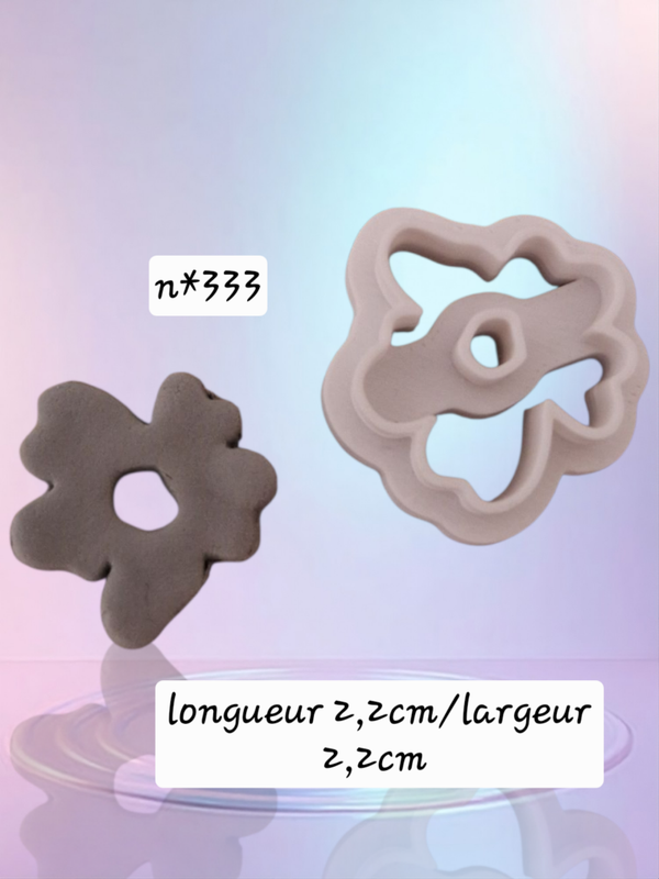 Emporte pièce , cutter clay